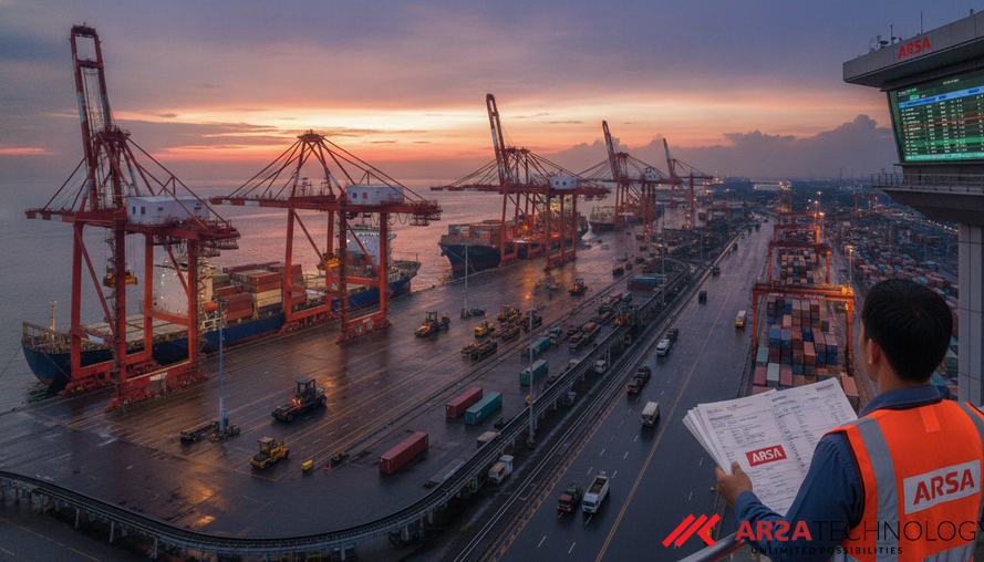 Advancing Industrial Port Safety and Operations with Weakly Labeled Audio AI