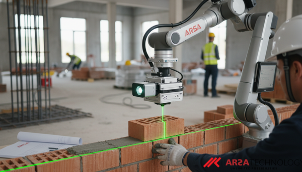 Revolusi Konstruksi: Kolaborasi Adaptif Manusia-Robot untuk Bangunan Bata yang Presisi